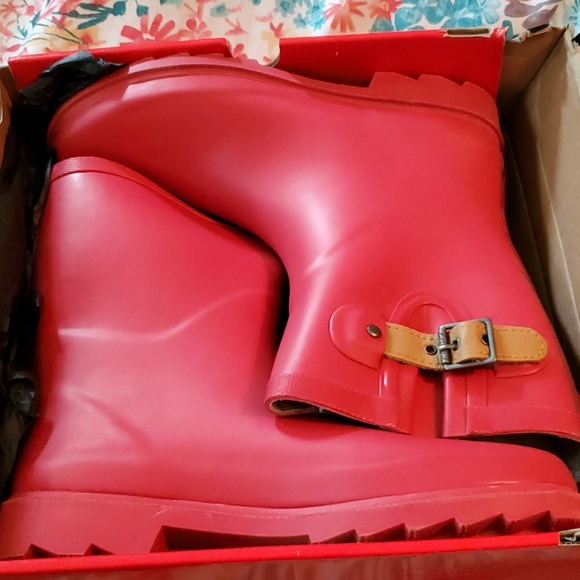 Chooka Shoes - Red Chooka RainBoots